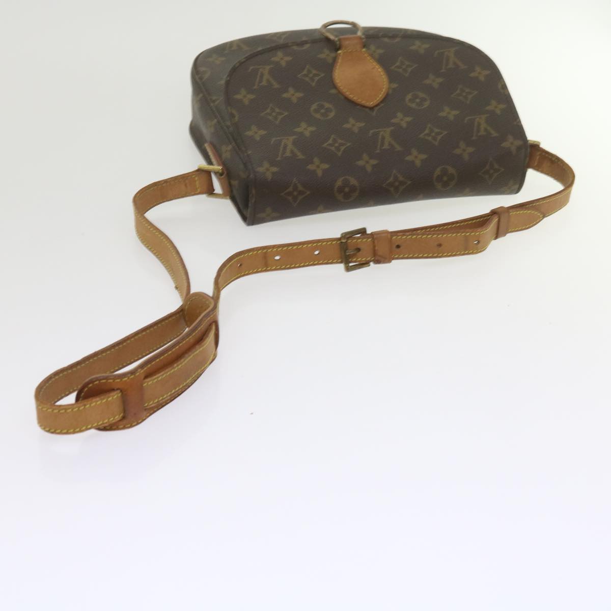 LOUIS VUITTON Monogram Saint Cloud GM Shoulder Bag M51242 LV Auth yk9940