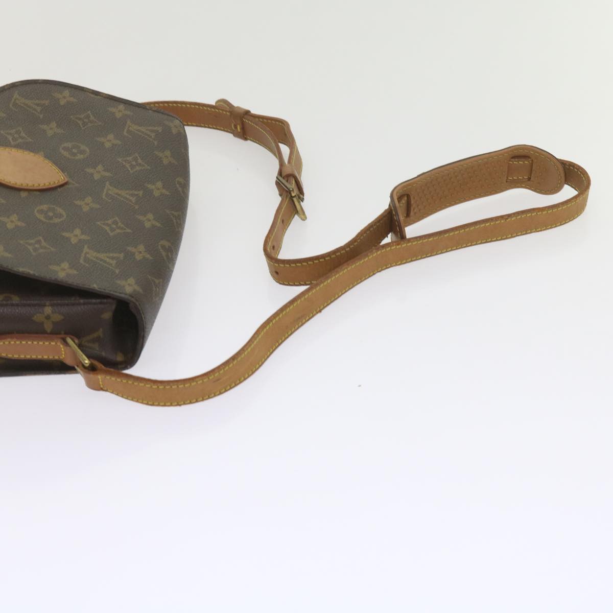 LOUIS VUITTON Monogram Saint Cloud GM Shoulder Bag M51242 LV Auth yk9940