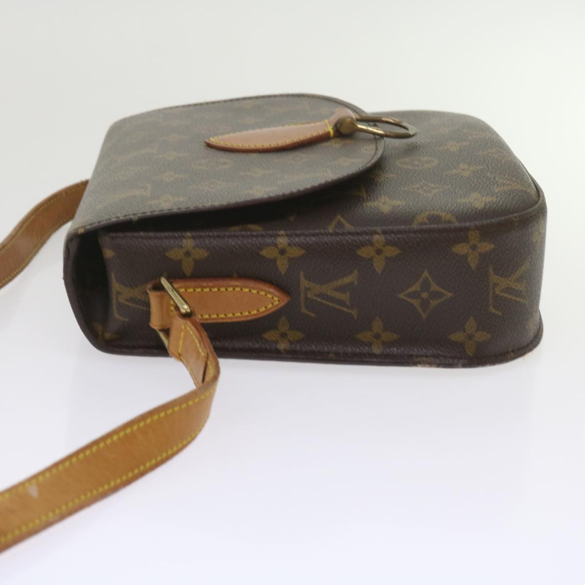 LOUIS VUITTON Monogram Saint Cloud GM Shoulder Bag M51242 LV Auth yk9955