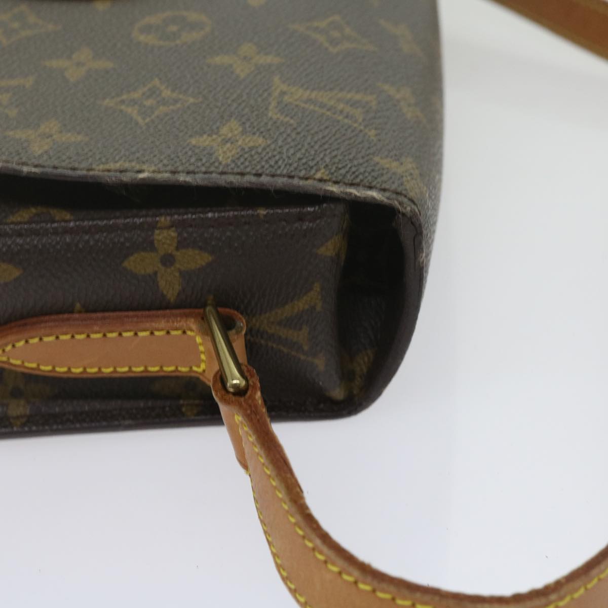 LOUIS VUITTON Monogram Saint Cloud GM Shoulder Bag M51242 LV Auth yk9955