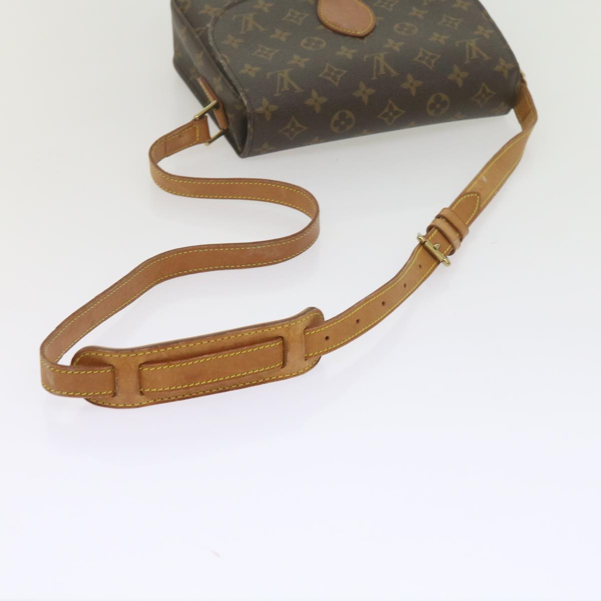 LOUIS VUITTON Monogram Saint Cloud GM Shoulder Bag M51242 LV Auth yk9955