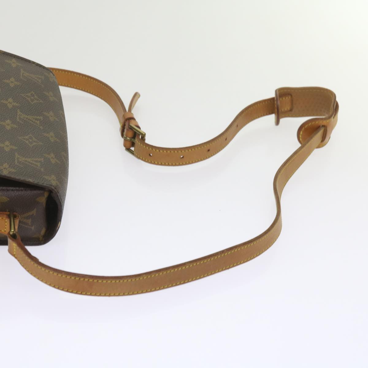 LOUIS VUITTON Monogram Saint Cloud GM Shoulder Bag M51242 LV Auth yk9960