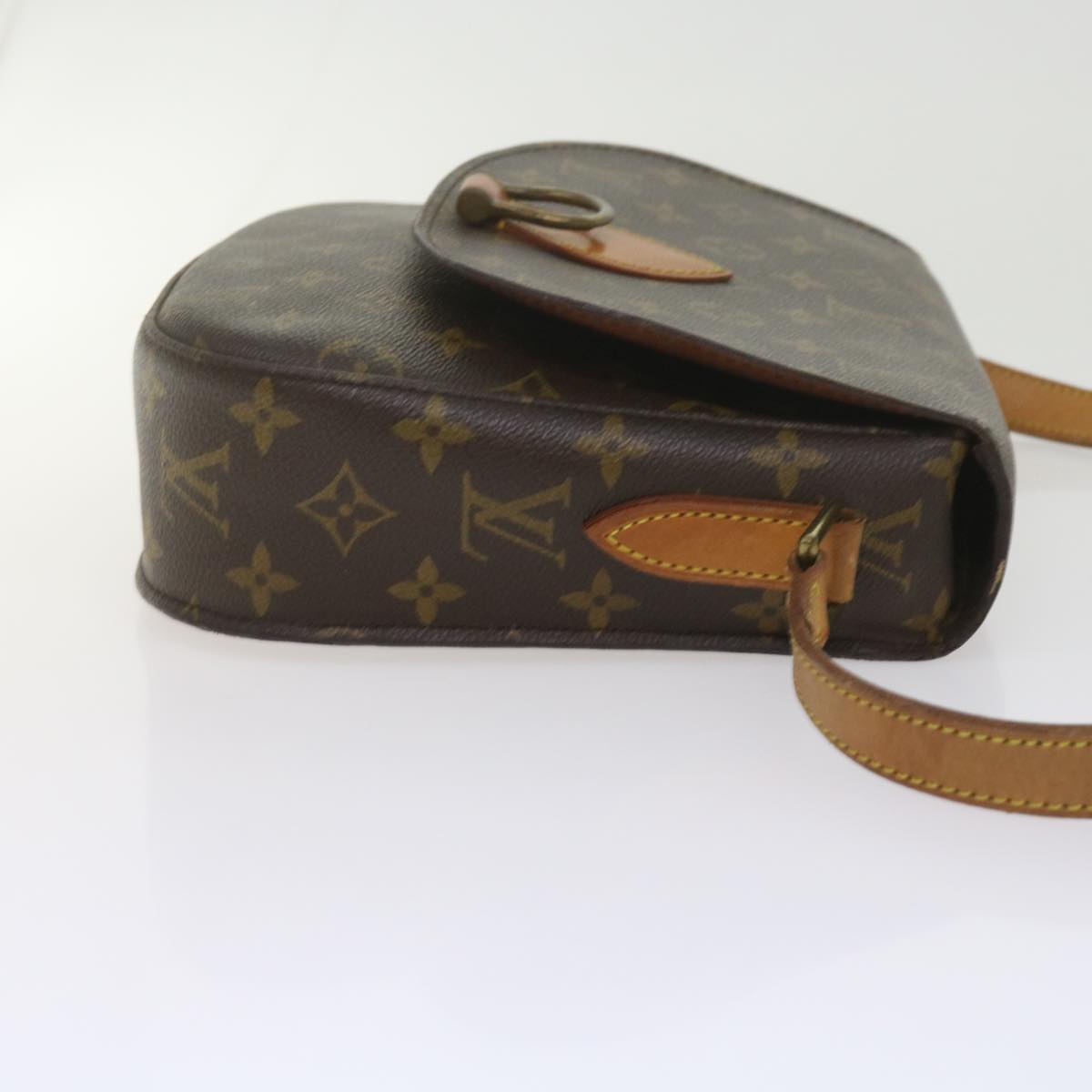 LOUIS VUITTON Monogram Saint Cloud GM Shoulder Bag M51242 LV Auth yk9960