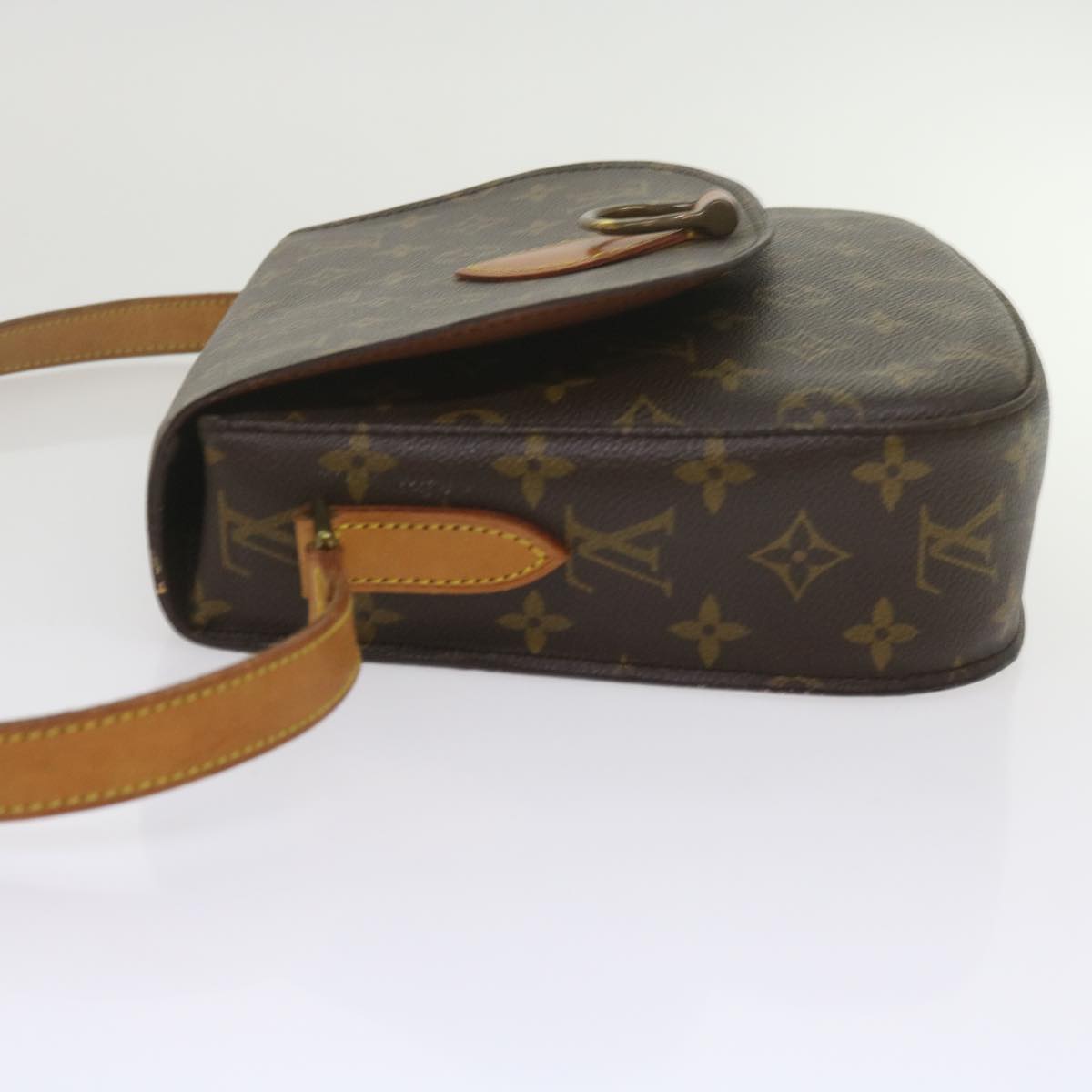 LOUIS VUITTON Monogram Saint Cloud GM Shoulder Bag M51242 LV Auth yk9960