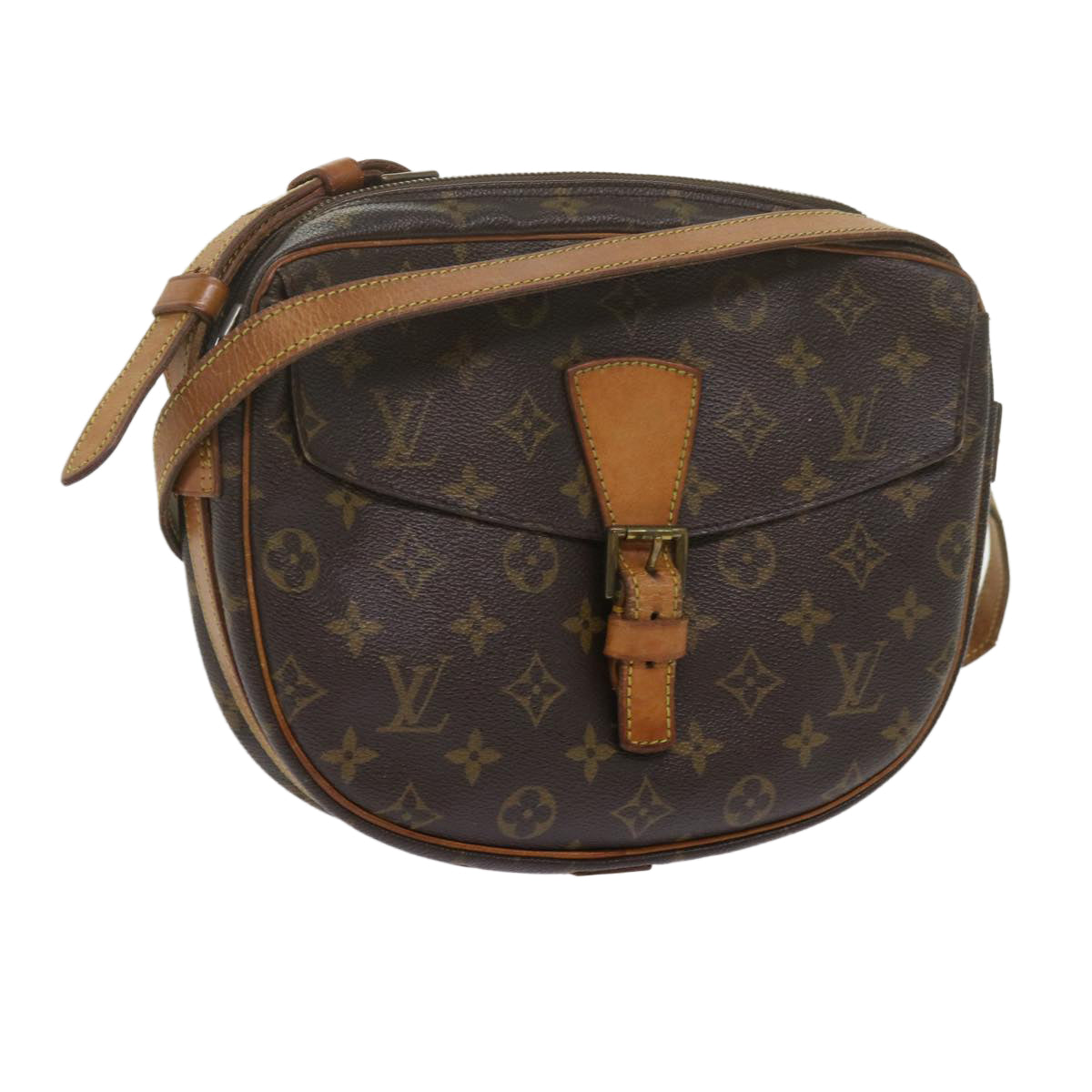 LOUIS VUITTON Monogram Jeune Fille GM Shoulder Bag M51225 LV Auth yk9984