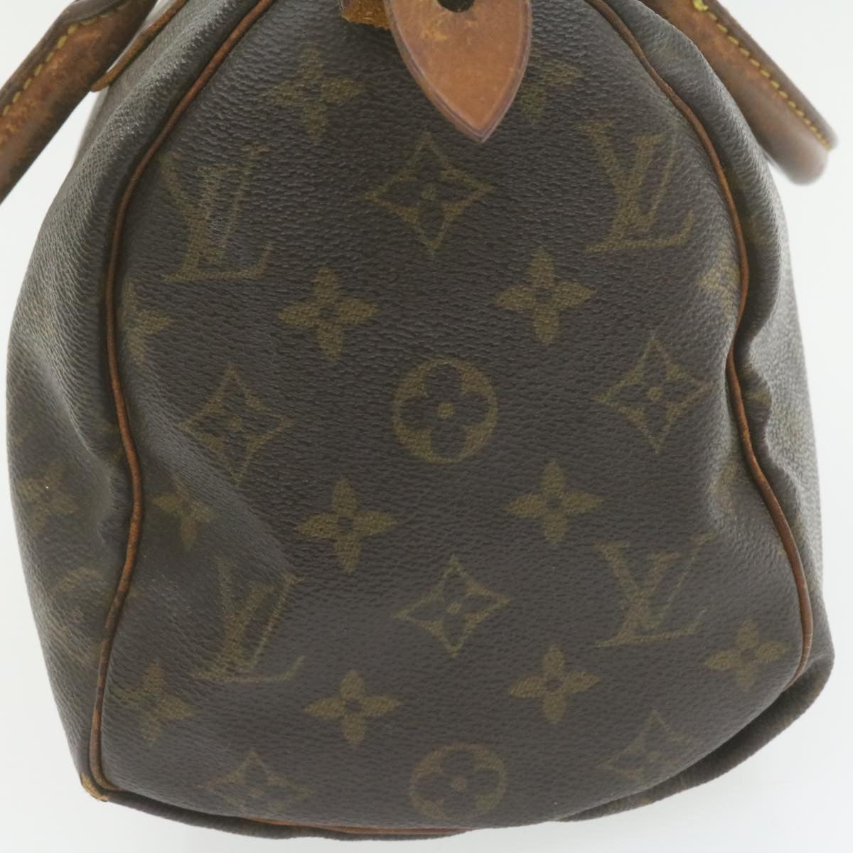 LOUIS VUITTON Monogram Speedy 25 Hand Bag M41528 LV Auth yt280