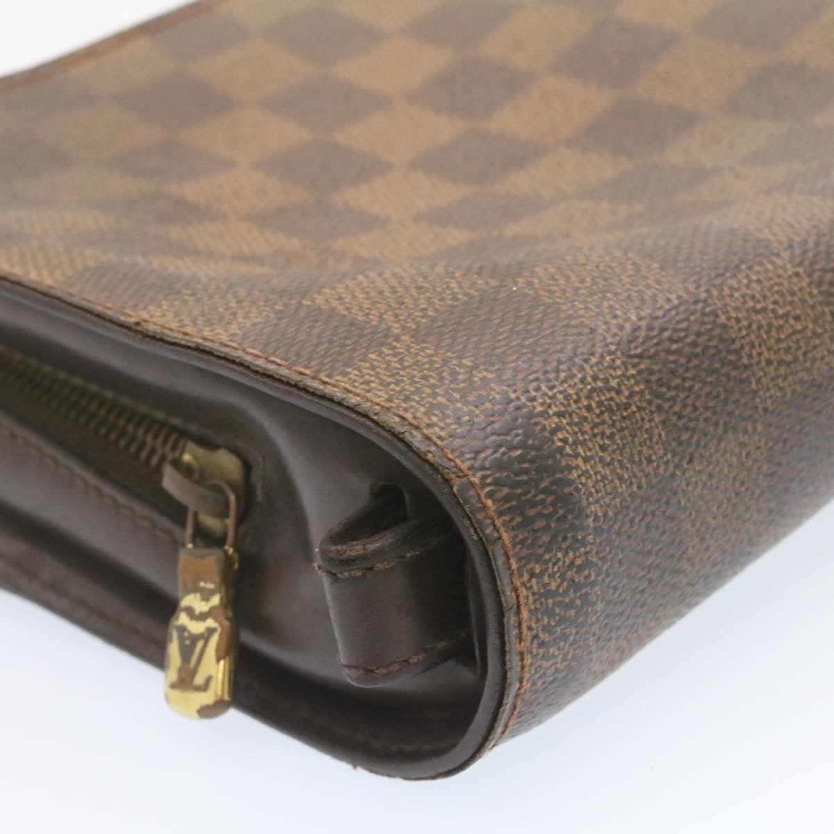 LOUIS VUITTON Damier Ebene Saint Louis Clutch Bag N51993 LV Auth yt497