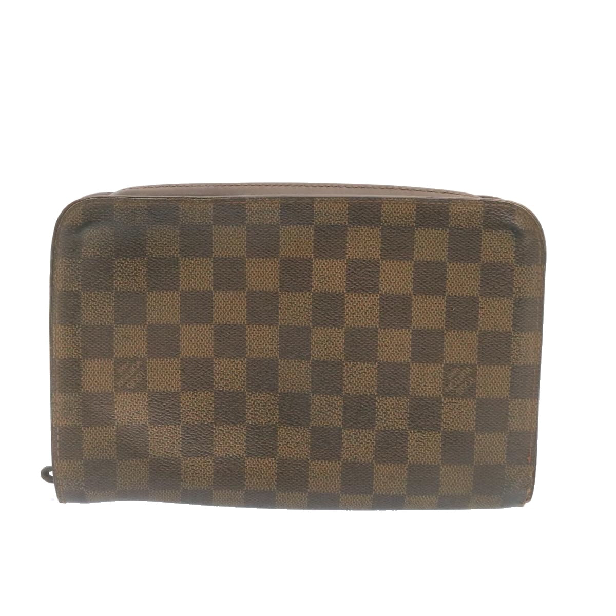 LOUIS VUITTON Damier Ebene Saint Louis Clutch Bag N51993 LV Auth yt497