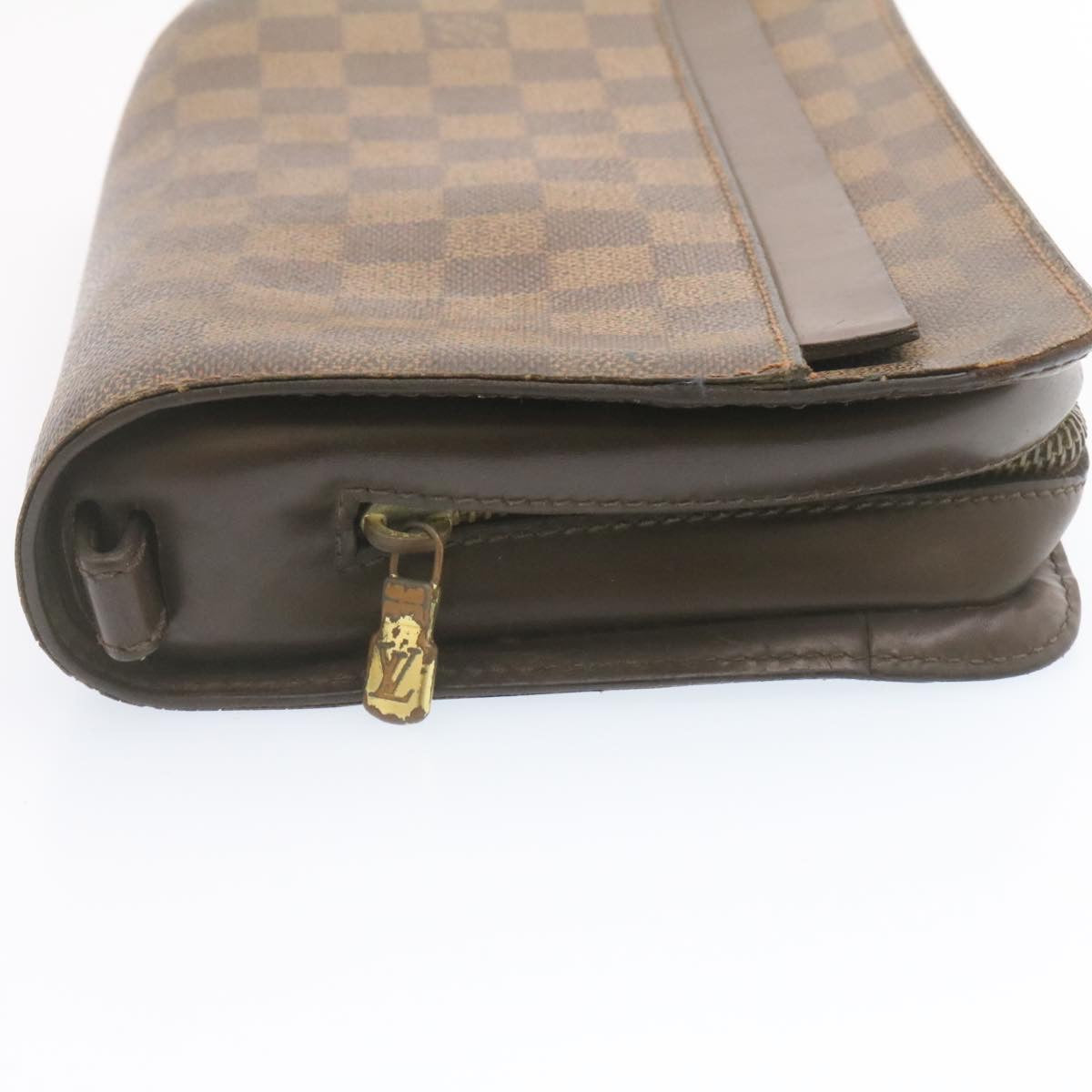 LOUIS VUITTON Damier Ebene Saint Louis Clutch Bag N51993 LV Auth yt497