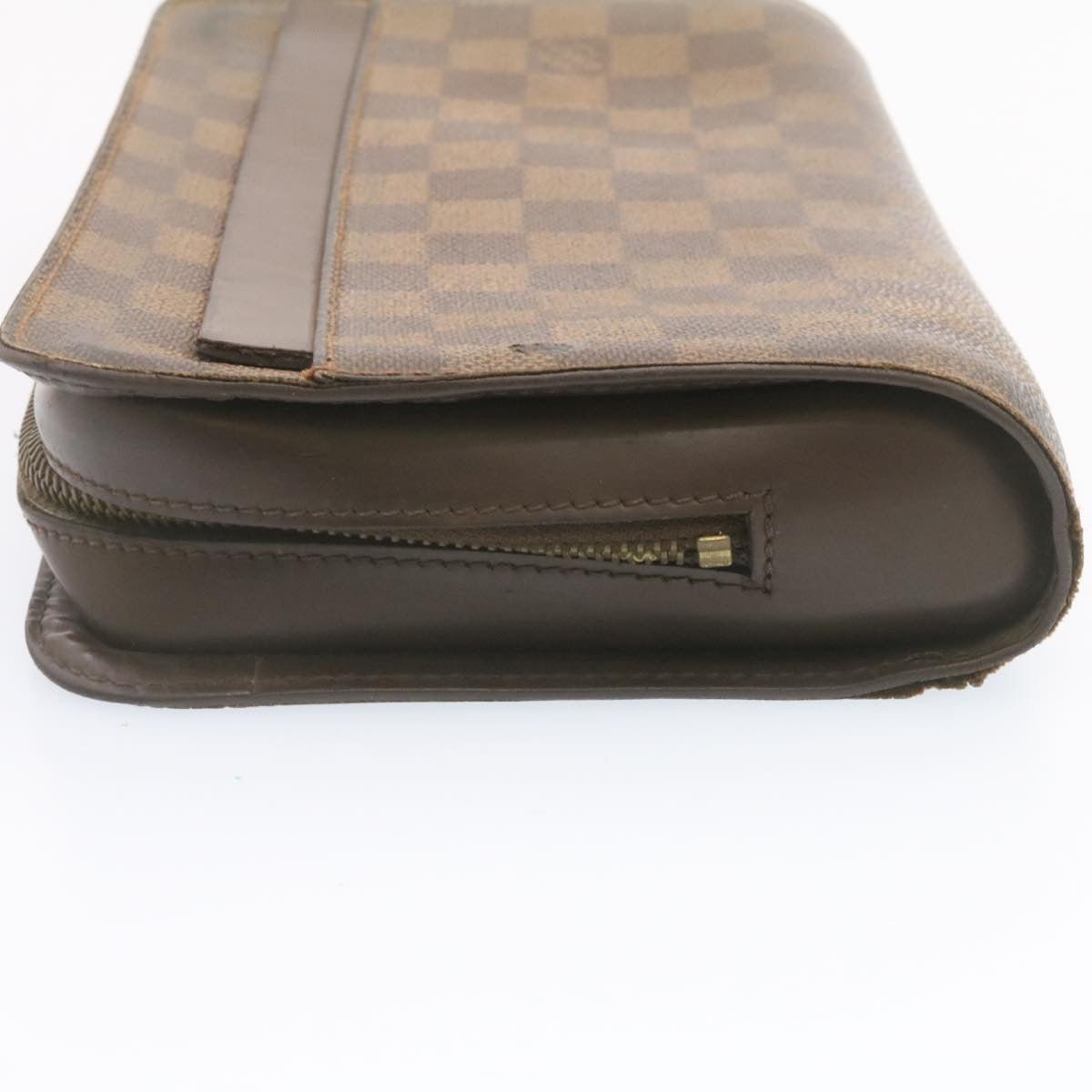 LOUIS VUITTON Damier Ebene Saint Louis Clutch Bag N51993 LV Auth yt497