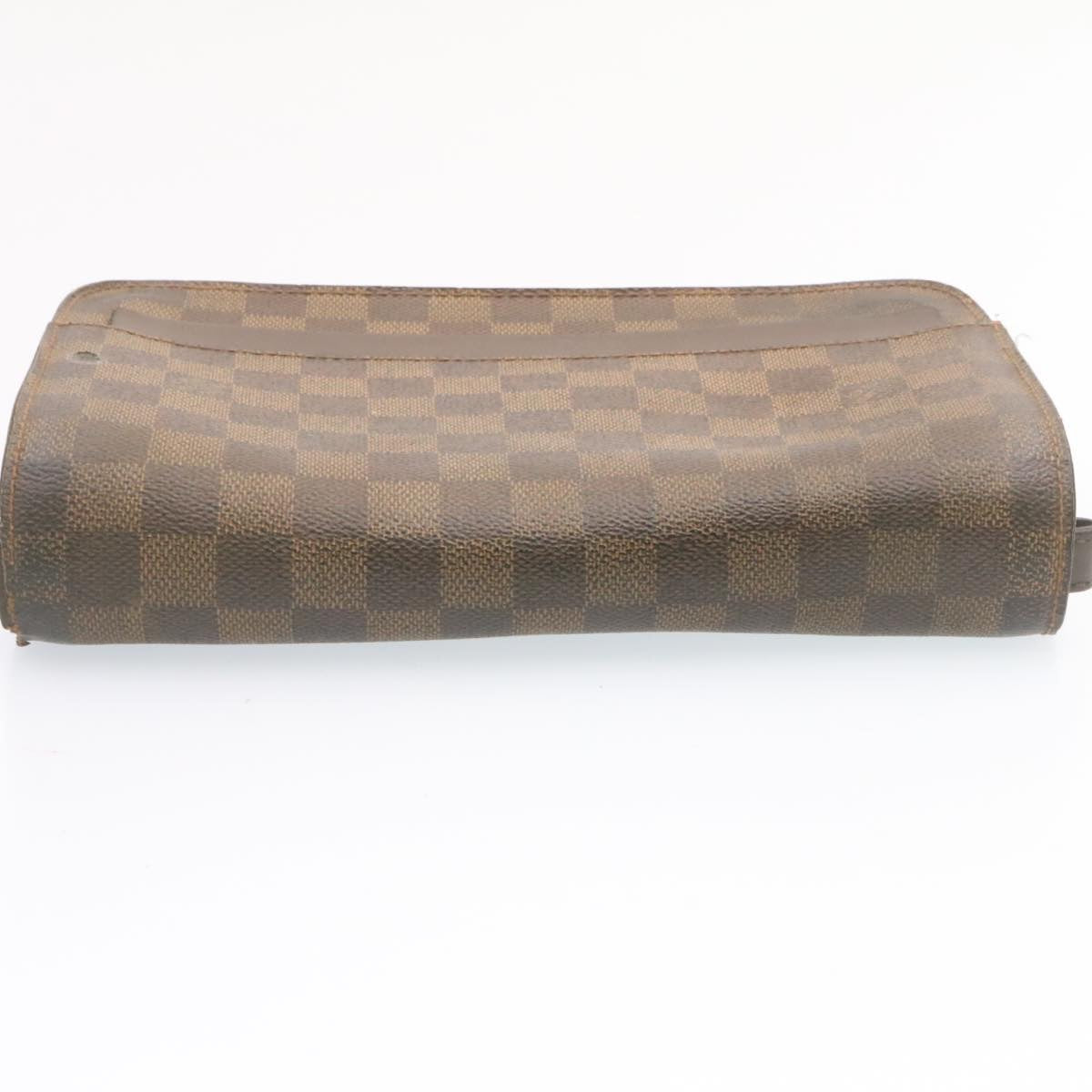 LOUIS VUITTON Damier Ebene Saint Louis Clutch Bag N51993 LV Auth yt497