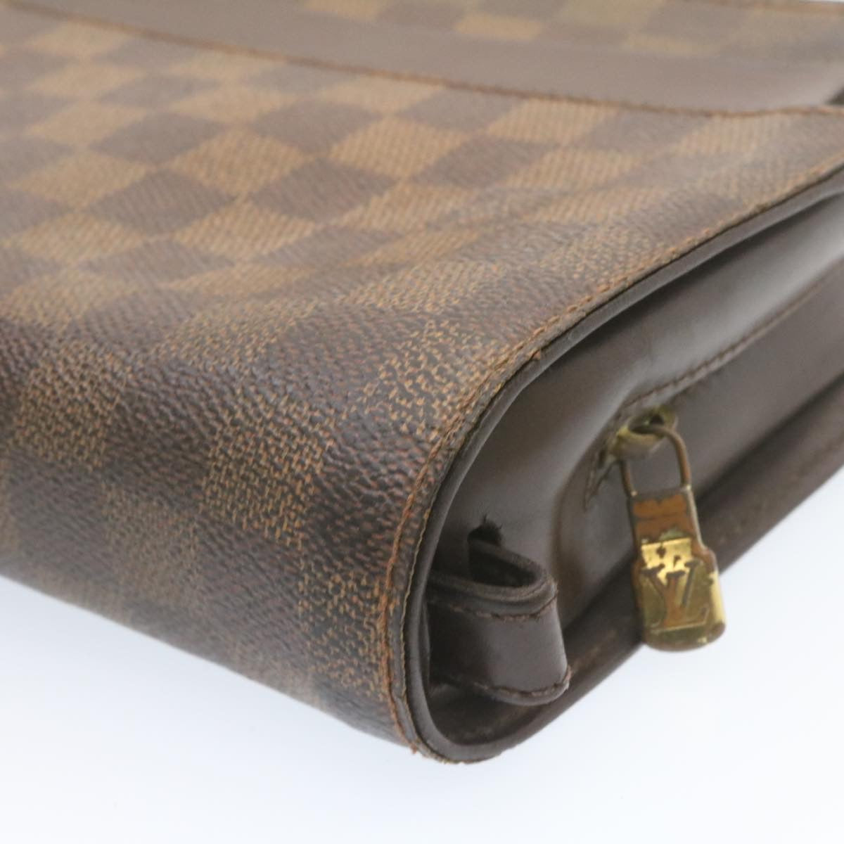 LOUIS VUITTON Damier Ebene Saint Louis Clutch Bag N51993 LV Auth yt497