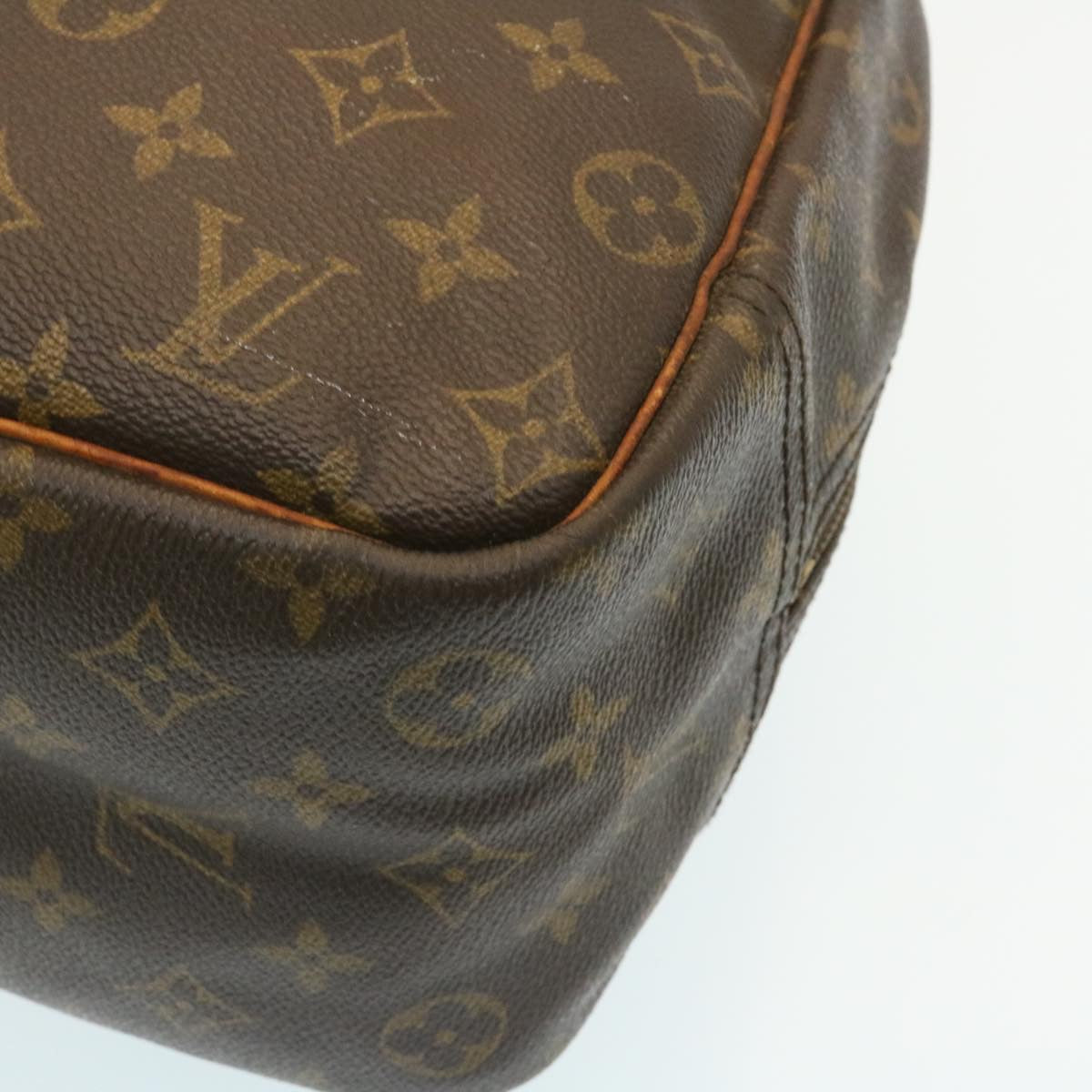 LOUIS VUITTON Monogram Deauville Hand Bag M47270 LV Auth yt690