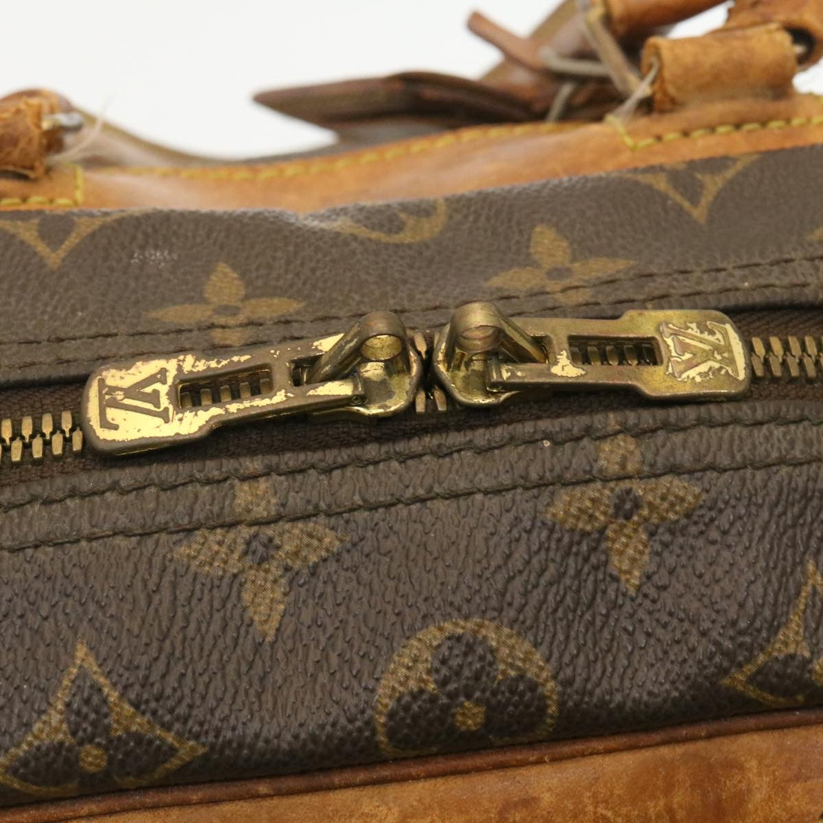 LOUIS VUITTON Monogram Deauville Hand Bag M47270 LV Auth yt690