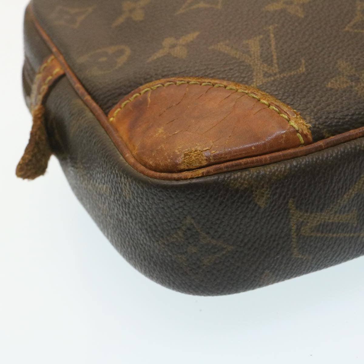 LOUIS VUITTON Monogram Marly Dragonne GM Clutch Bag M51825 Auth yt696