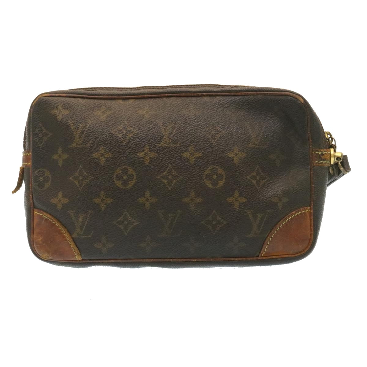 LOUIS VUITTON Monogram Marly Dragonne GM Clutch Bag M51825 Auth yt696 - 0