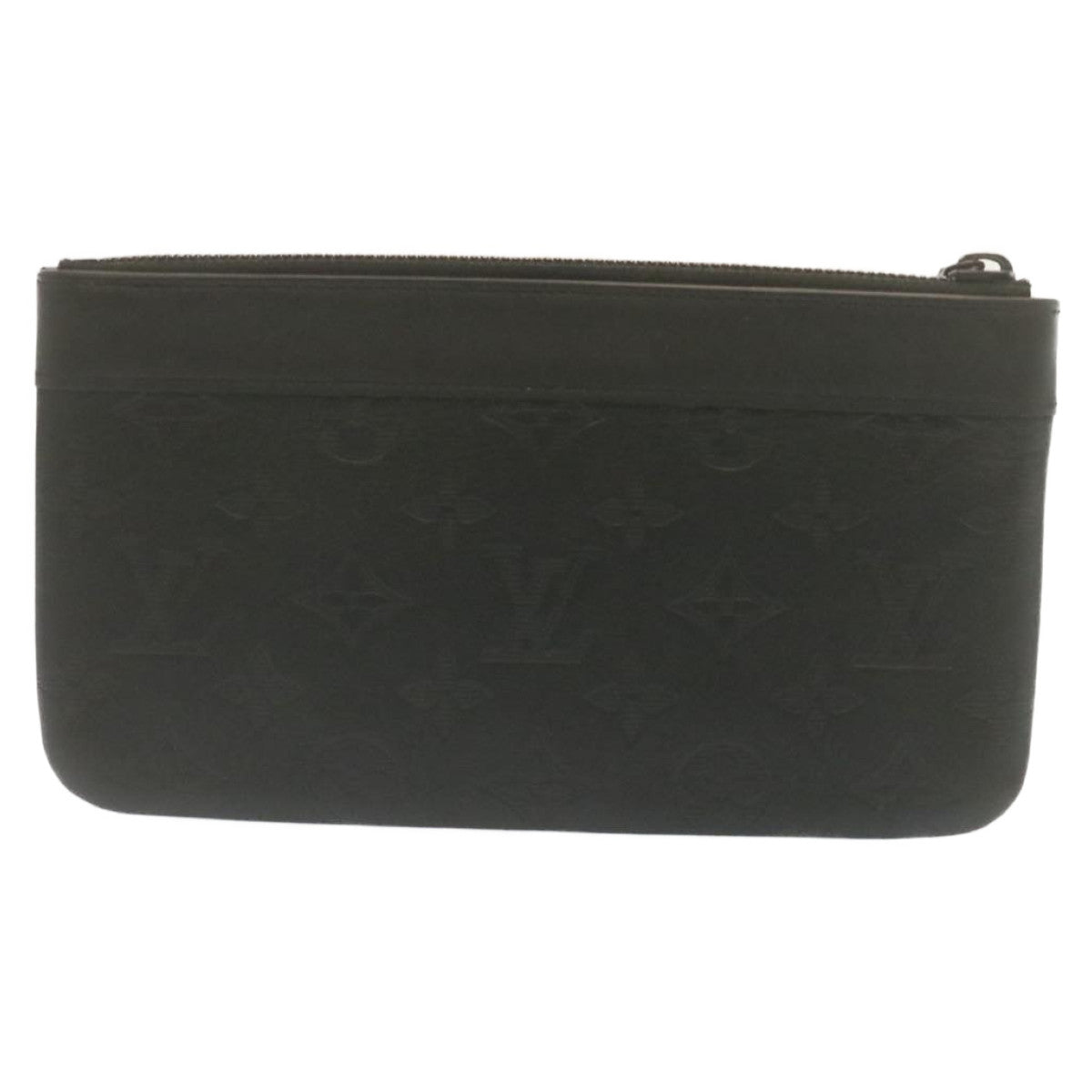 LOUIS VUITTON Monogram shadow Pochette Discovery PM Pouch M44335 Auth yt700