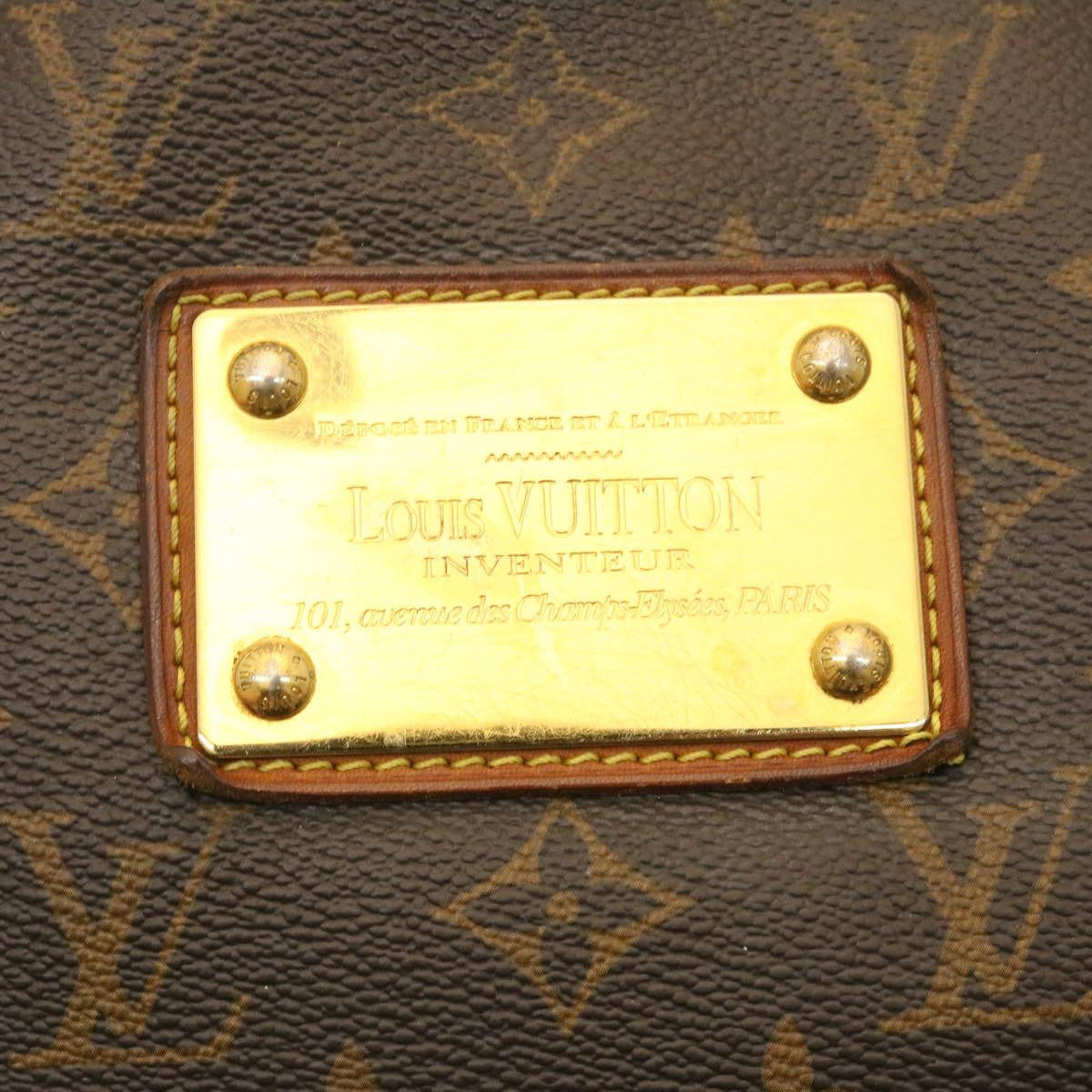 LOUIS VUITTON Monogram Galliera PM Shoulder Bag M56382 LV Auth yt710