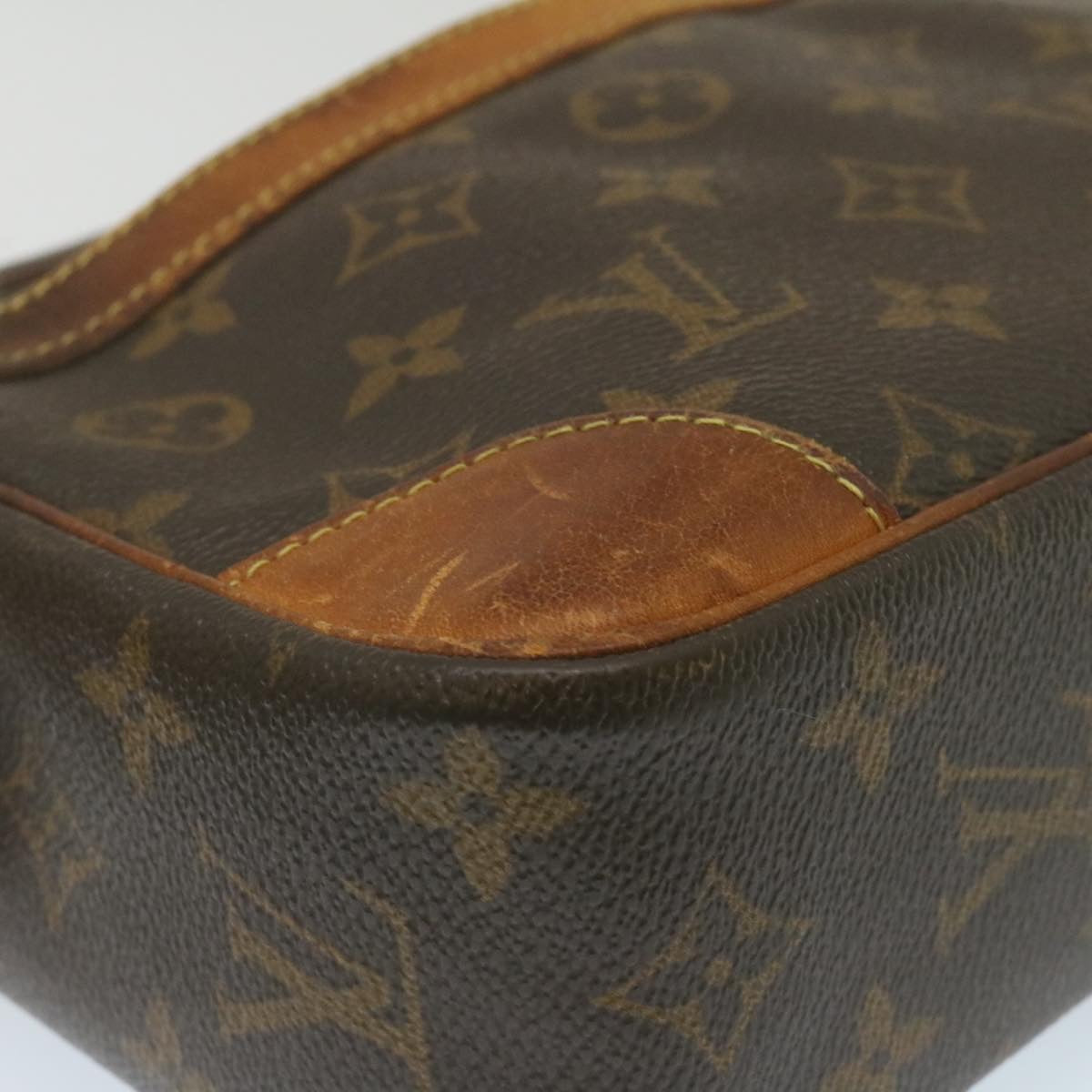 LOUIS VUITTON Monogram Compiegne 28 Clutch Bag M51845 LV Auth yt715