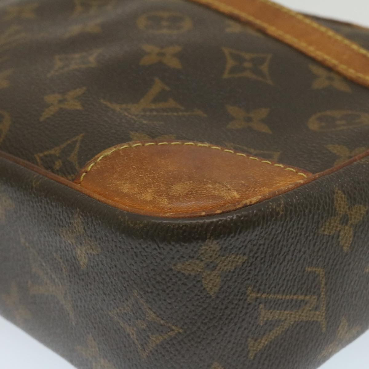 LOUIS VUITTON Monogram Compiegne 28 Clutch Bag M51845 LV Auth yt715