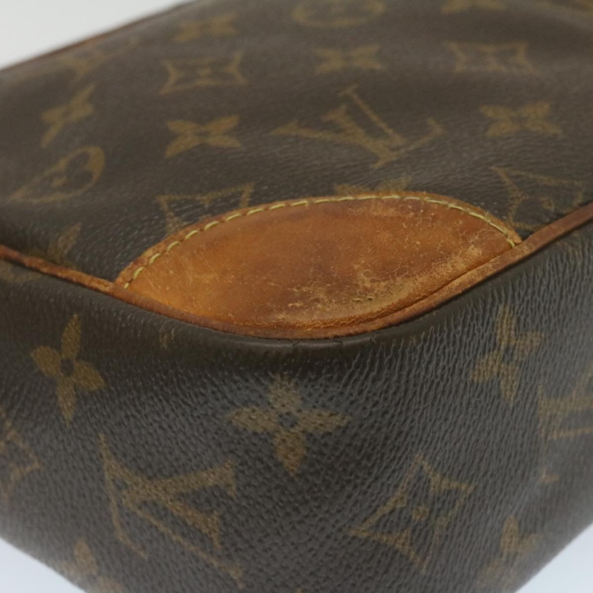 LOUIS VUITTON Monogram Compiegne 28 Clutch Bag M51845 LV Auth yt715