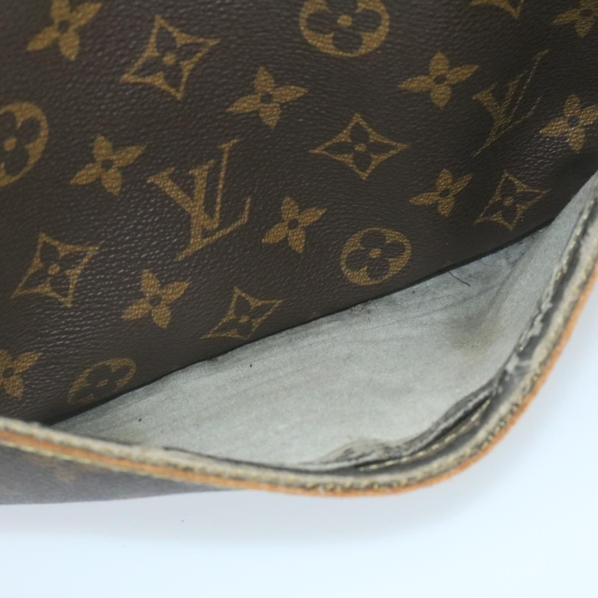 LOUIS VUITTON Monogram Compiegne 28 Clutch Bag M51845 LV Auth yt715