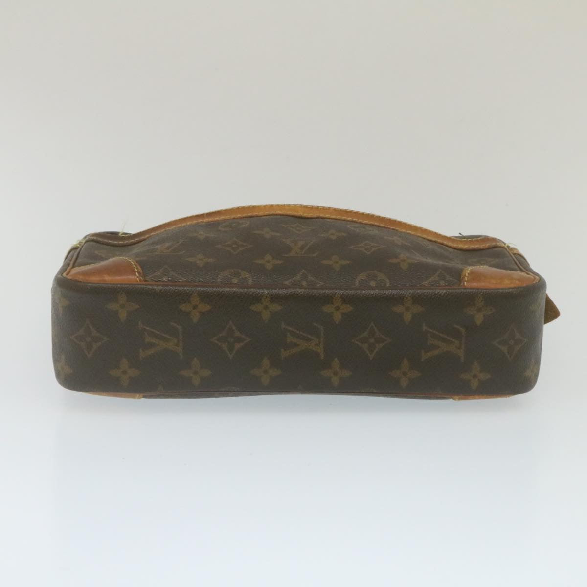 LOUIS VUITTON Monogram Compiegne 28 Clutch Bag M51845 LV Auth yt715