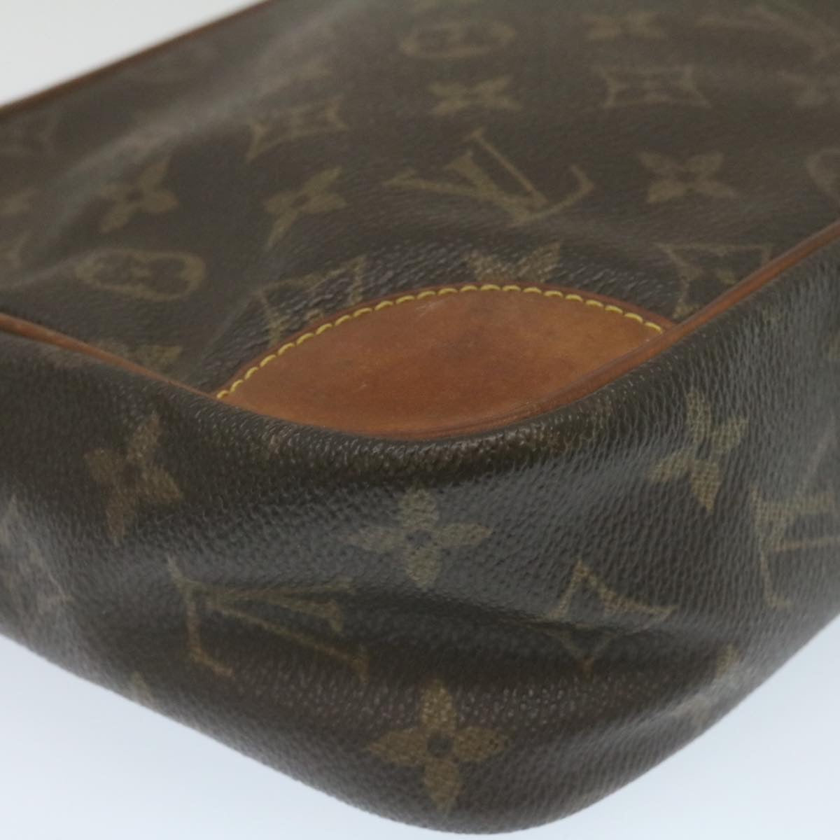 LOUIS VUITTON Monogram Compiegne 28 Clutch Bag M51845 LV Auth yt733