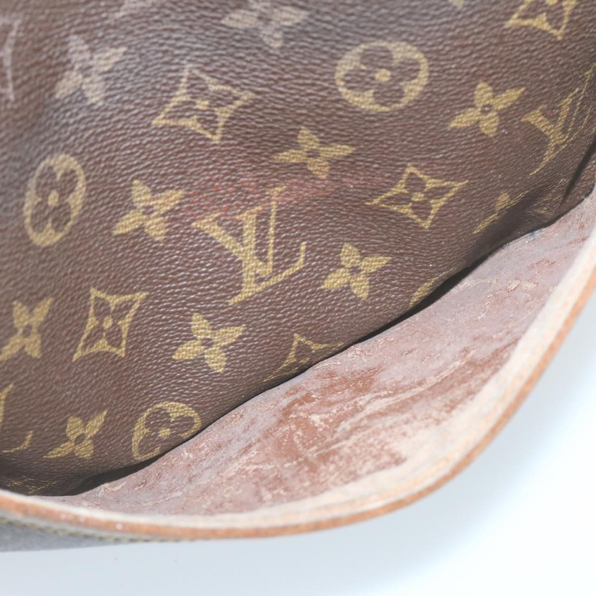 LOUIS VUITTON Monogram Compiegne 28 Clutch Bag M51845 LV Auth yt733