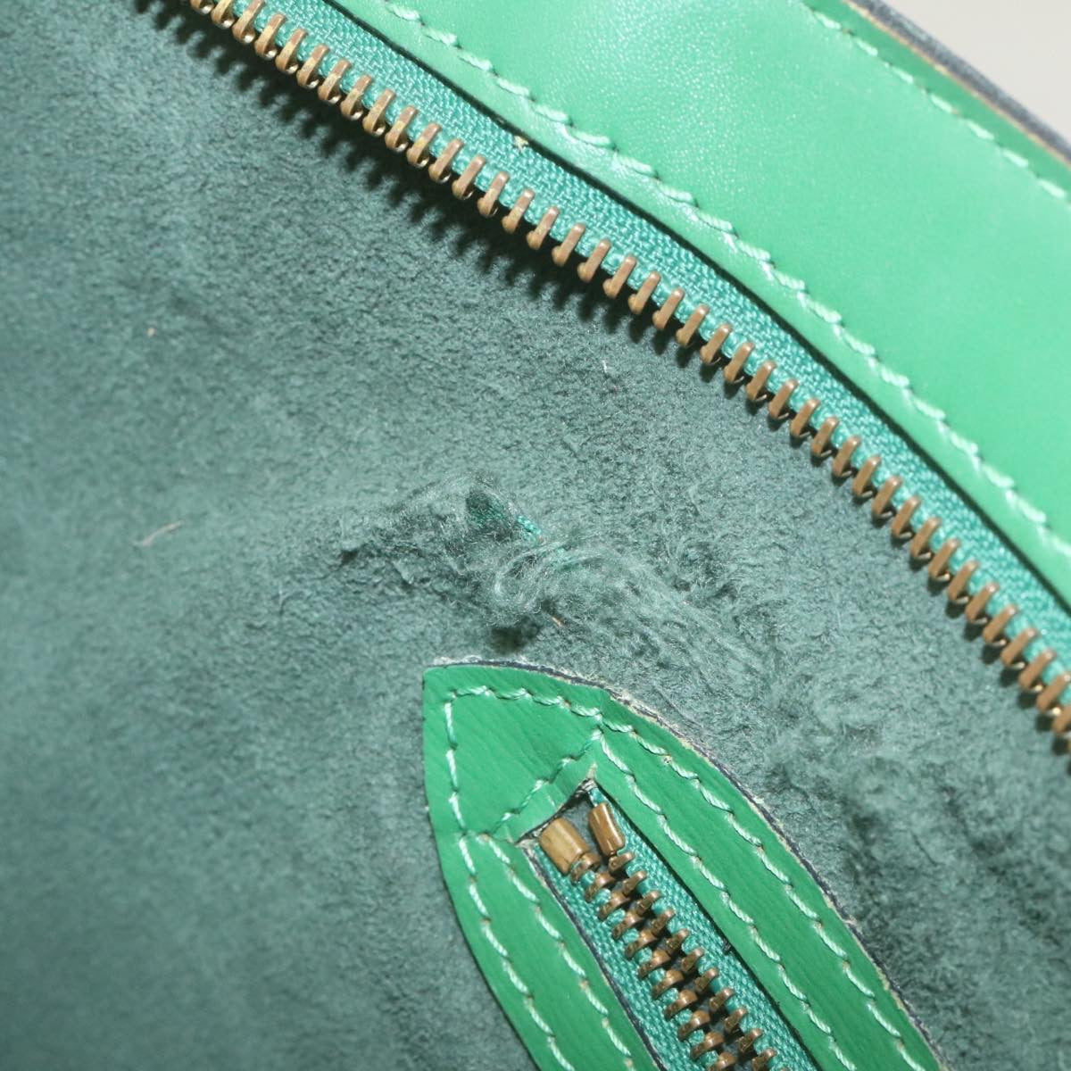 LOUIS VUITTON Epi Saint Jacques Shopping Shoulder Bag Green M52264 LV Auth yt736