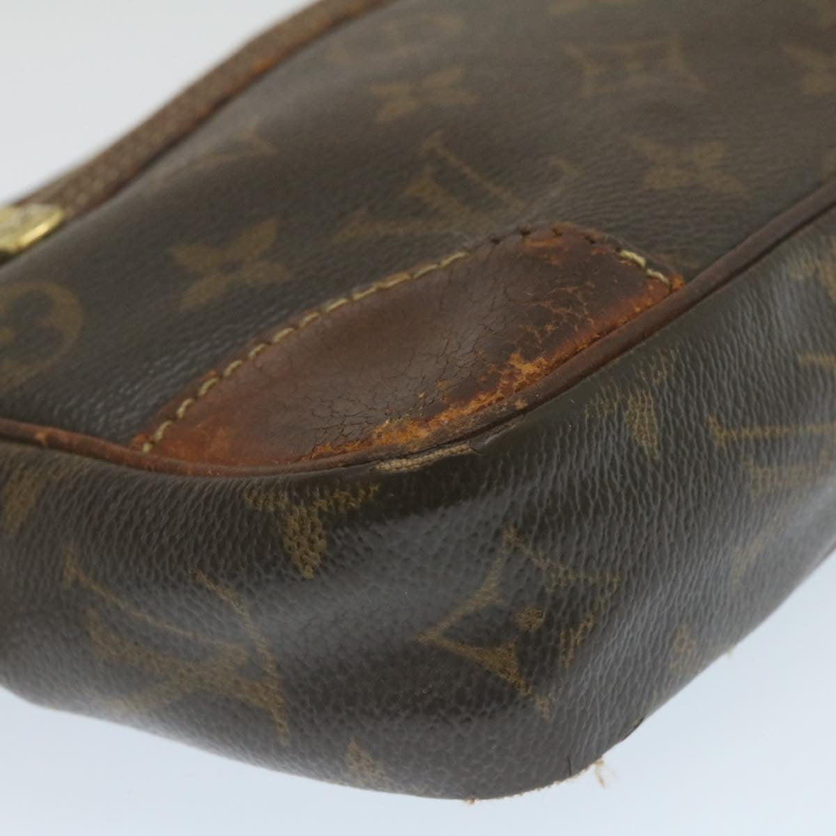 LOUIS VUITTON Monogram Marly Dragonne GM Clutch Bag M51825 LV Auth yt743