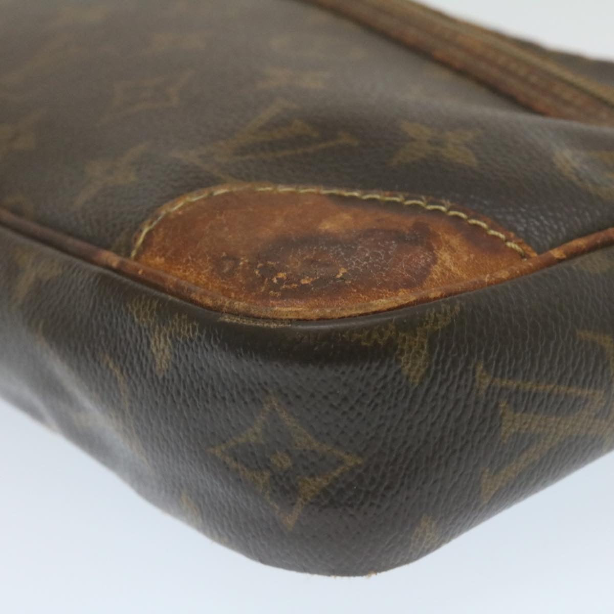 LOUIS VUITTON Monogram Marly Dragonne GM Clutch Bag M51825 LV Auth yt743