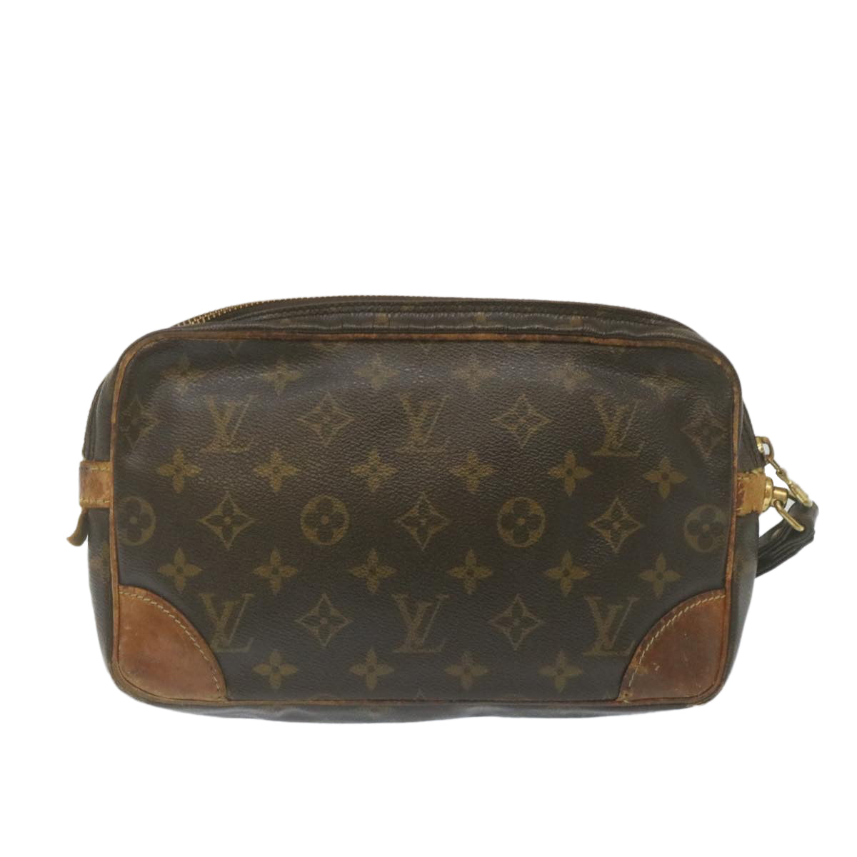 LOUIS VUITTON Monogram Marly Dragonne GM Clutch Bag M51825 LV Auth yt743 - 0