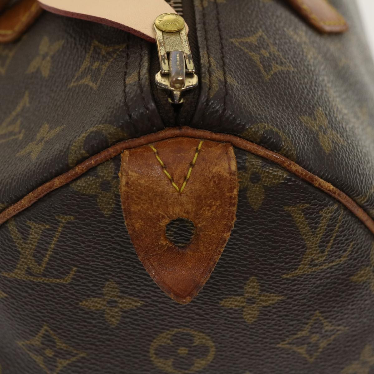 LOUIS VUITTON Monogram Speedy 30 Hand Bag M41526 LV Auth yt794