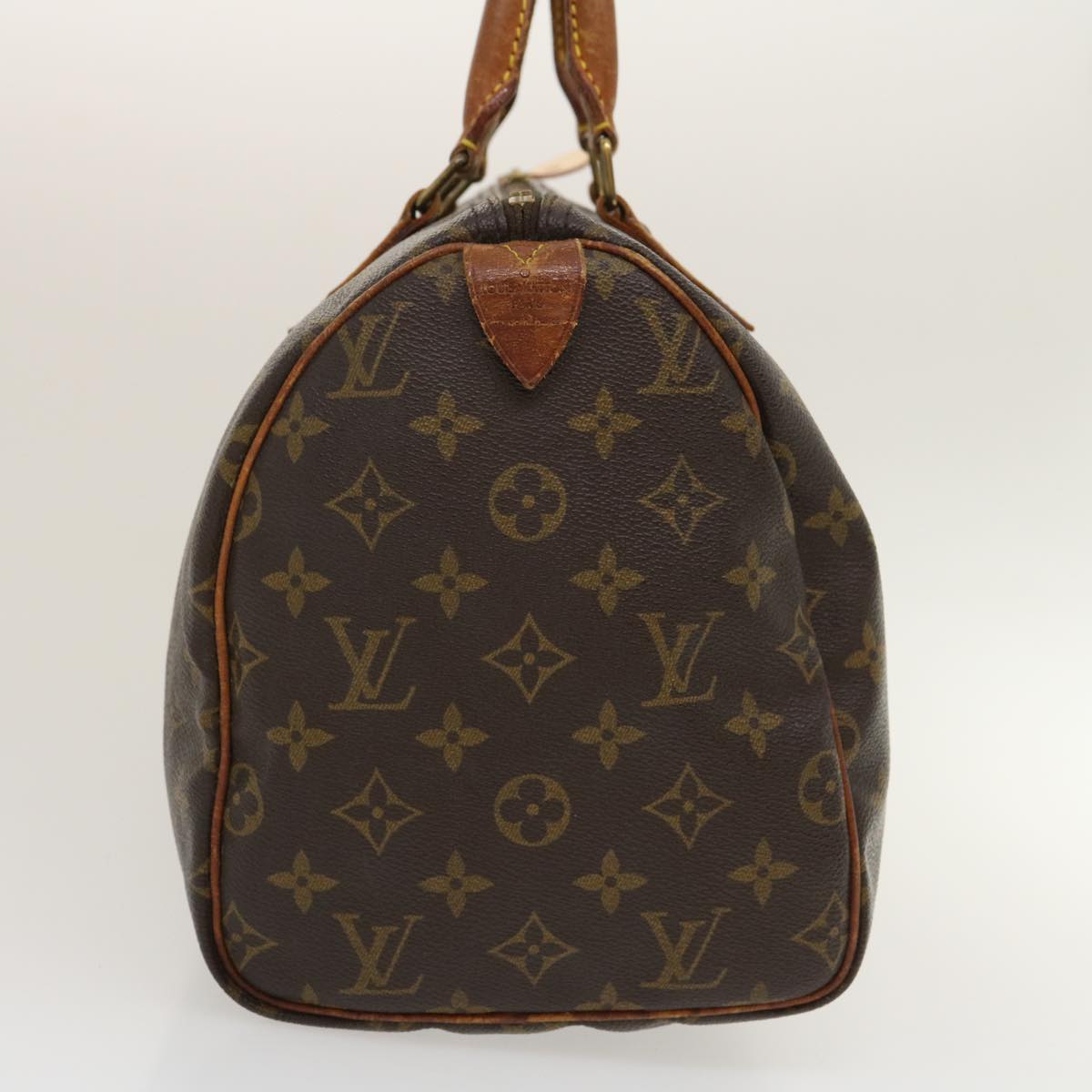 LOUIS VUITTON Monogram Speedy 30 Hand Bag M41526 LV Auth yt794