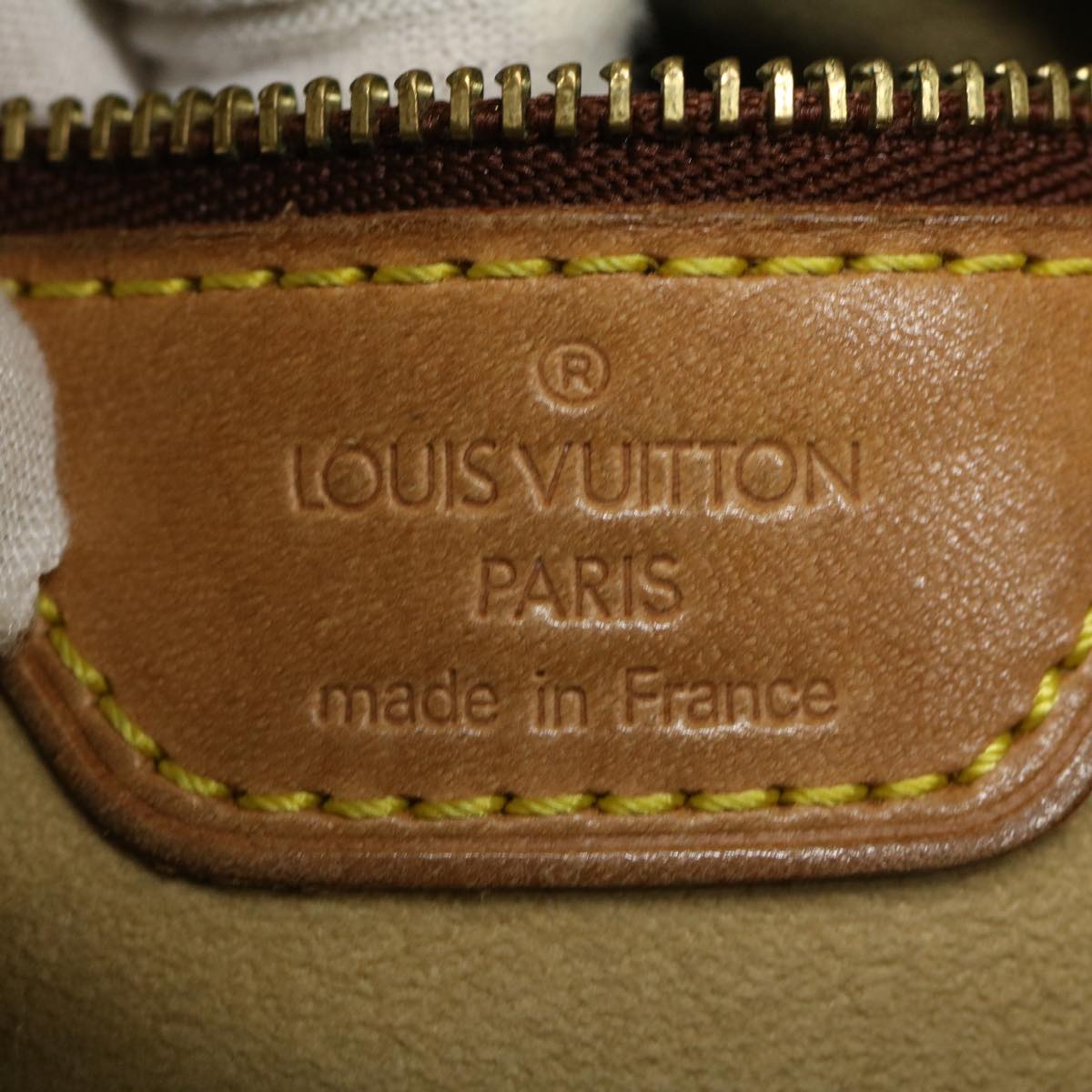 LOUIS VUITTON Monogram Looping GM Shoulder Bag M51145 LV Auth yt797