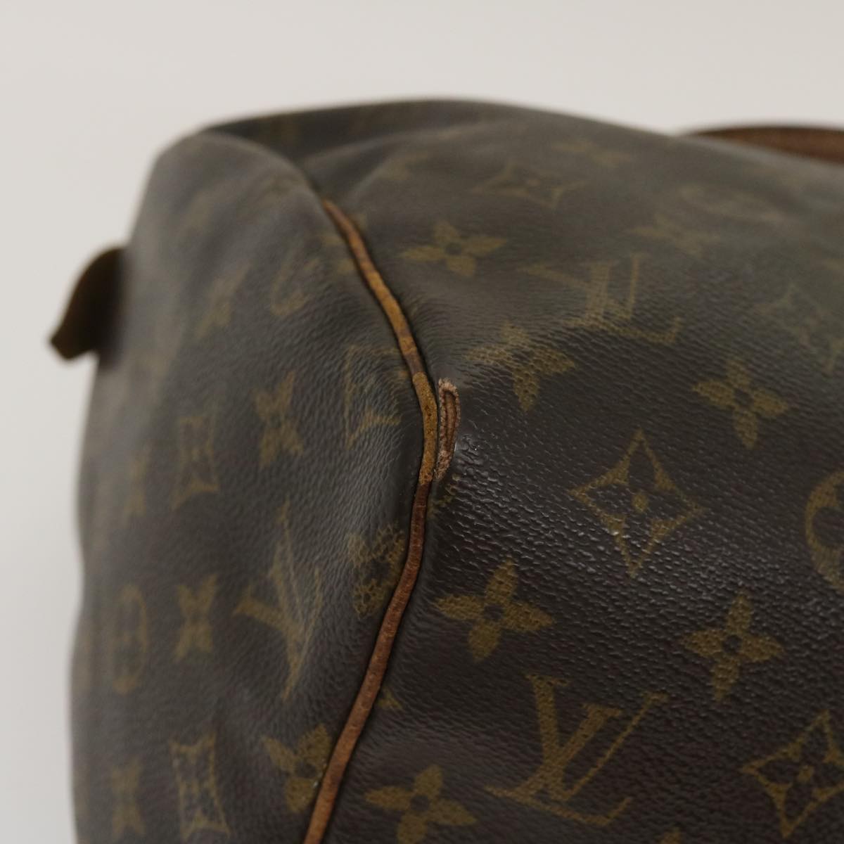 LOUIS VUITTON Monogram Speedy 30 Hand Bag M41526 LV Auth yt805