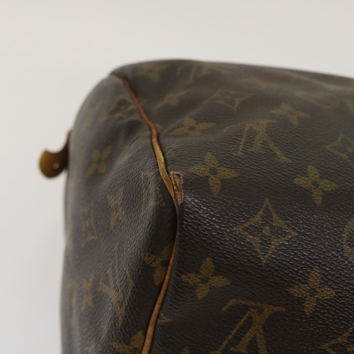 LOUIS VUITTON Monogram Speedy 30 Hand Bag M41526 LV Auth yt805