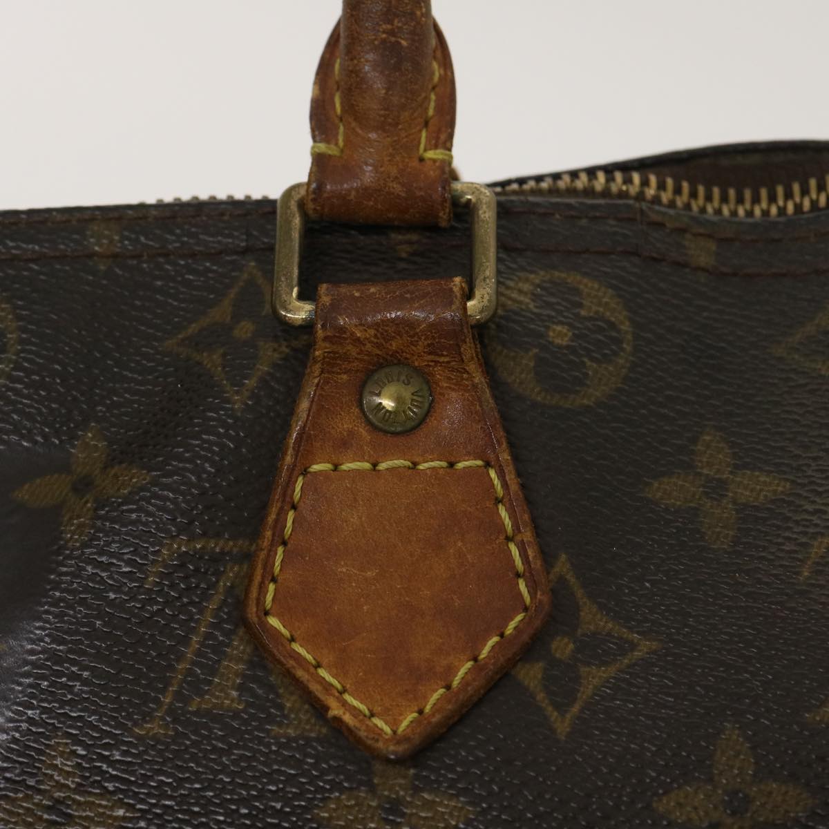 LOUIS VUITTON Monogram Speedy 30 Hand Bag M41526 LV Auth yt805