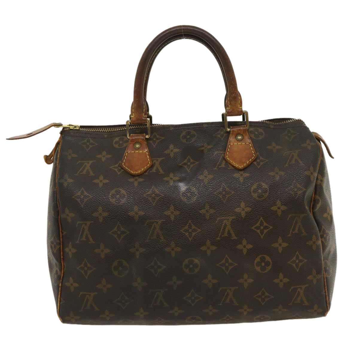 LOUIS VUITTON Monogram Speedy 30 Hand Bag M41526 LV Auth yt805 - 0