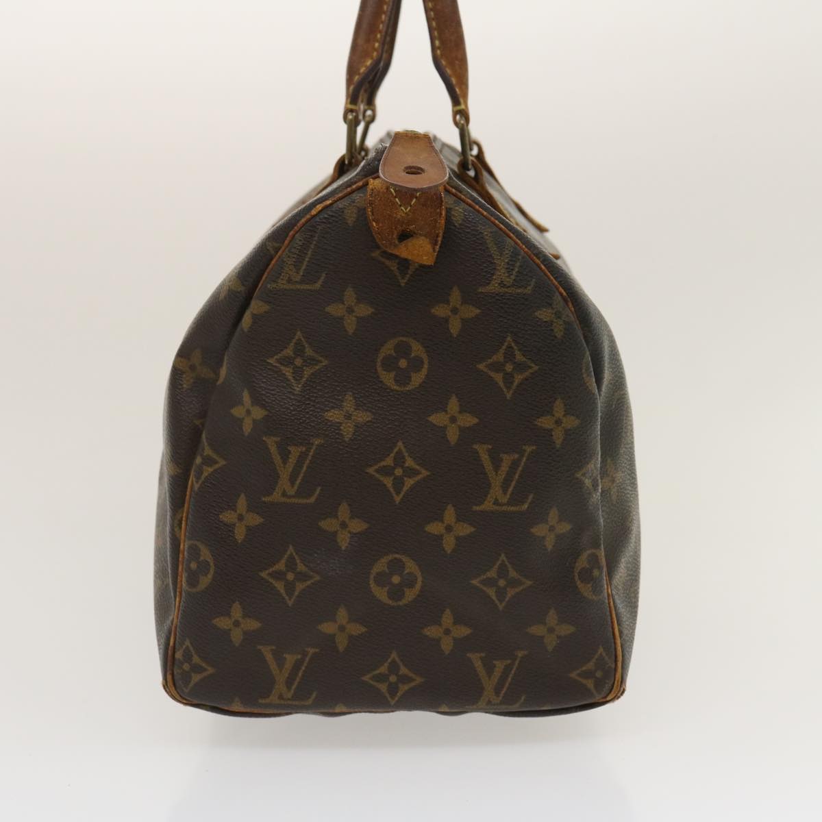 LOUIS VUITTON Monogram Speedy 30 Hand Bag M41526 LV Auth yt805