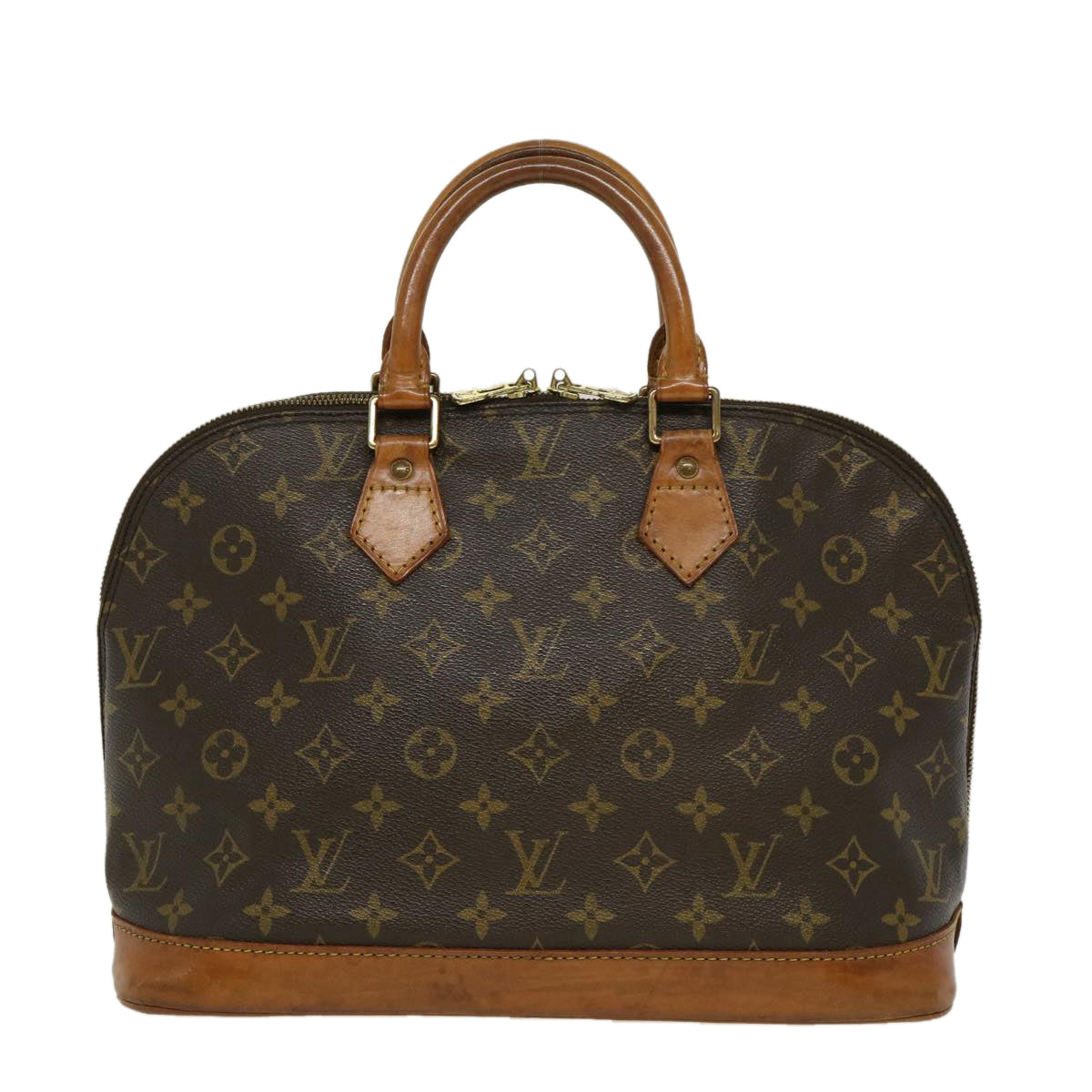 LOUIS VUITTON Monogram Alma Hand Bag M51130 LV Auth yt825