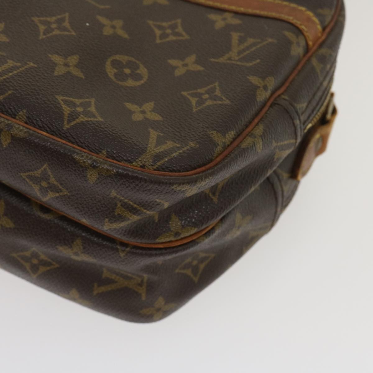 LOUIS VUITTON Monogram Reporter PM Shoulder Bag M45254 LV Auth yt838