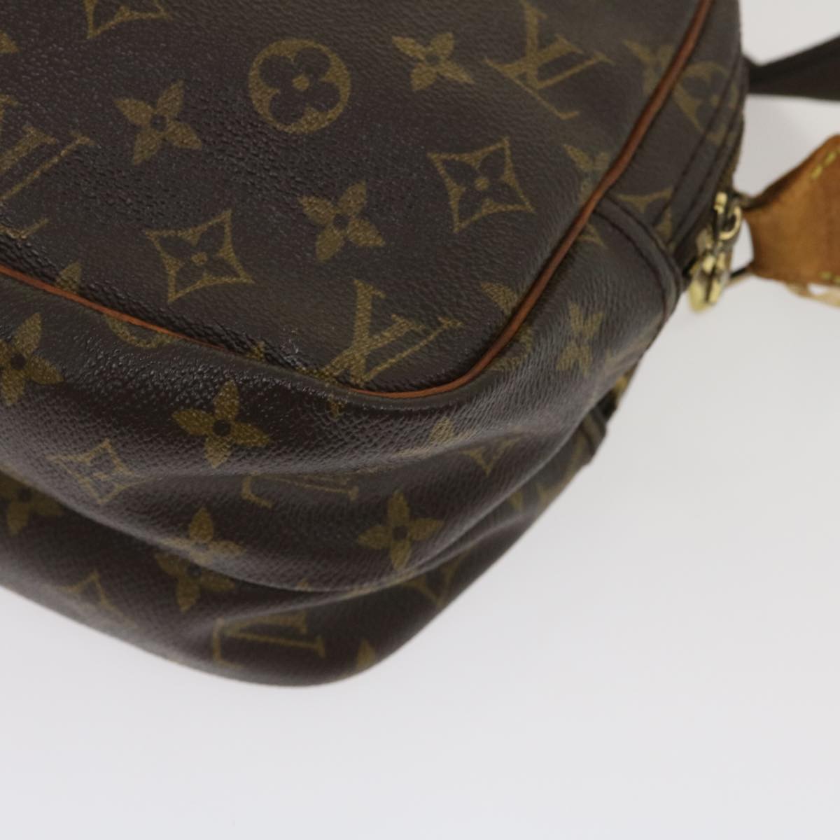 LOUIS VUITTON Monogram Reporter PM Shoulder Bag M45254 LV Auth yt838