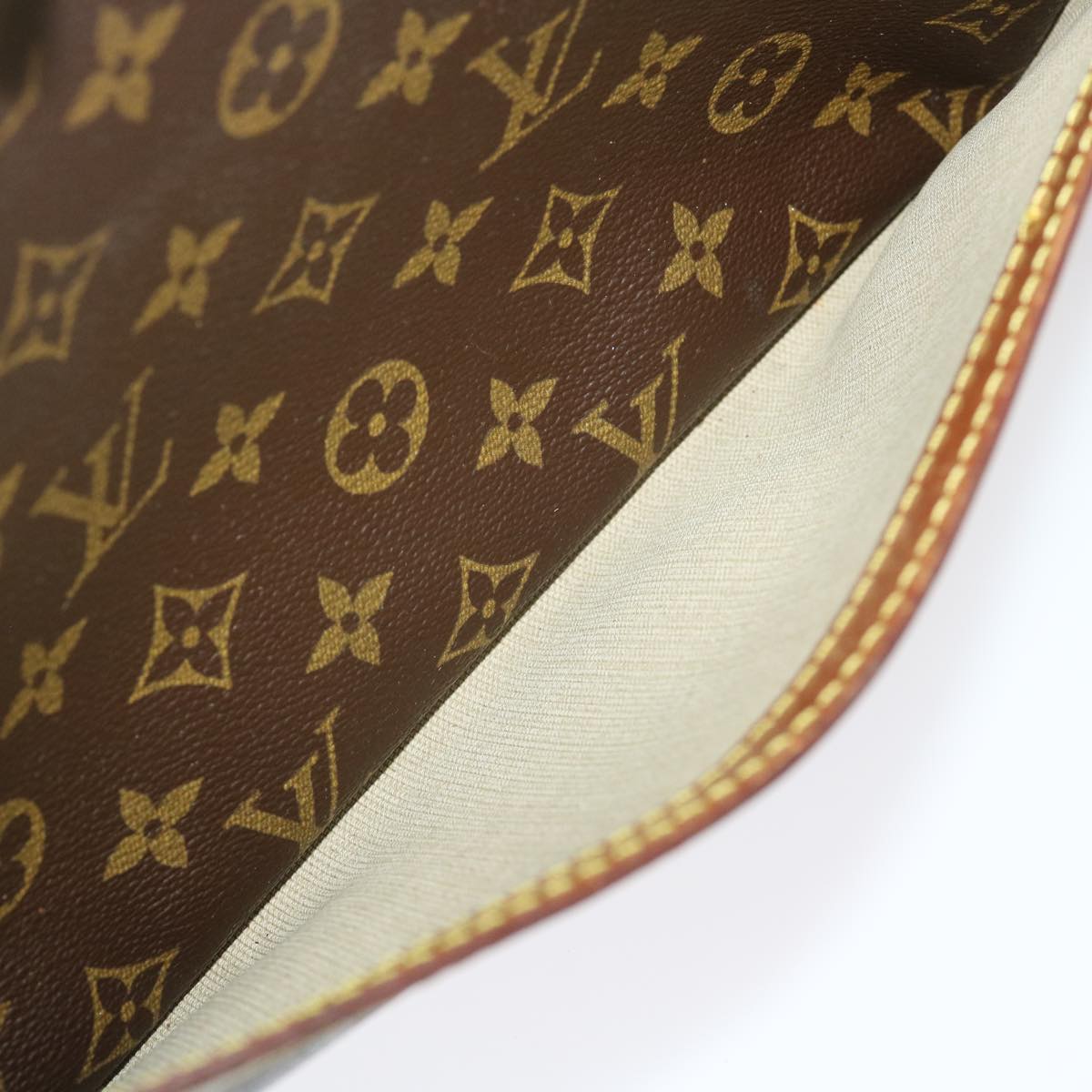 LOUIS VUITTON Monogram Reporter PM Shoulder Bag M45254 LV Auth yt838