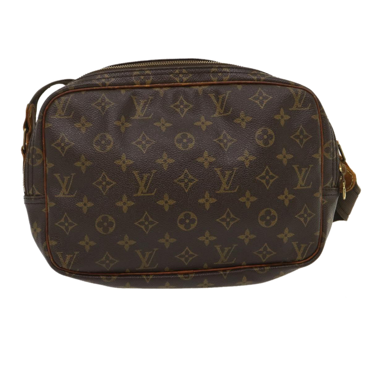 LOUIS VUITTON Monogram Reporter PM Shoulder Bag M45254 LV Auth yt838