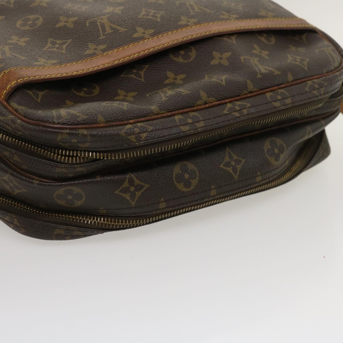 LOUIS VUITTON Monogram Reporter PM Shoulder Bag M45254 LV Auth yt838