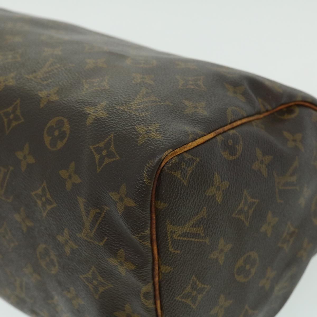 LOUIS VUITTON Monogram Speedy 30 Hand Bag M41526 LV Auth yt878