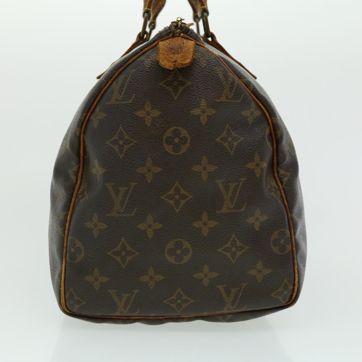 LOUIS VUITTON Monogram Speedy 30 Hand Bag M41526 LV Auth yt878