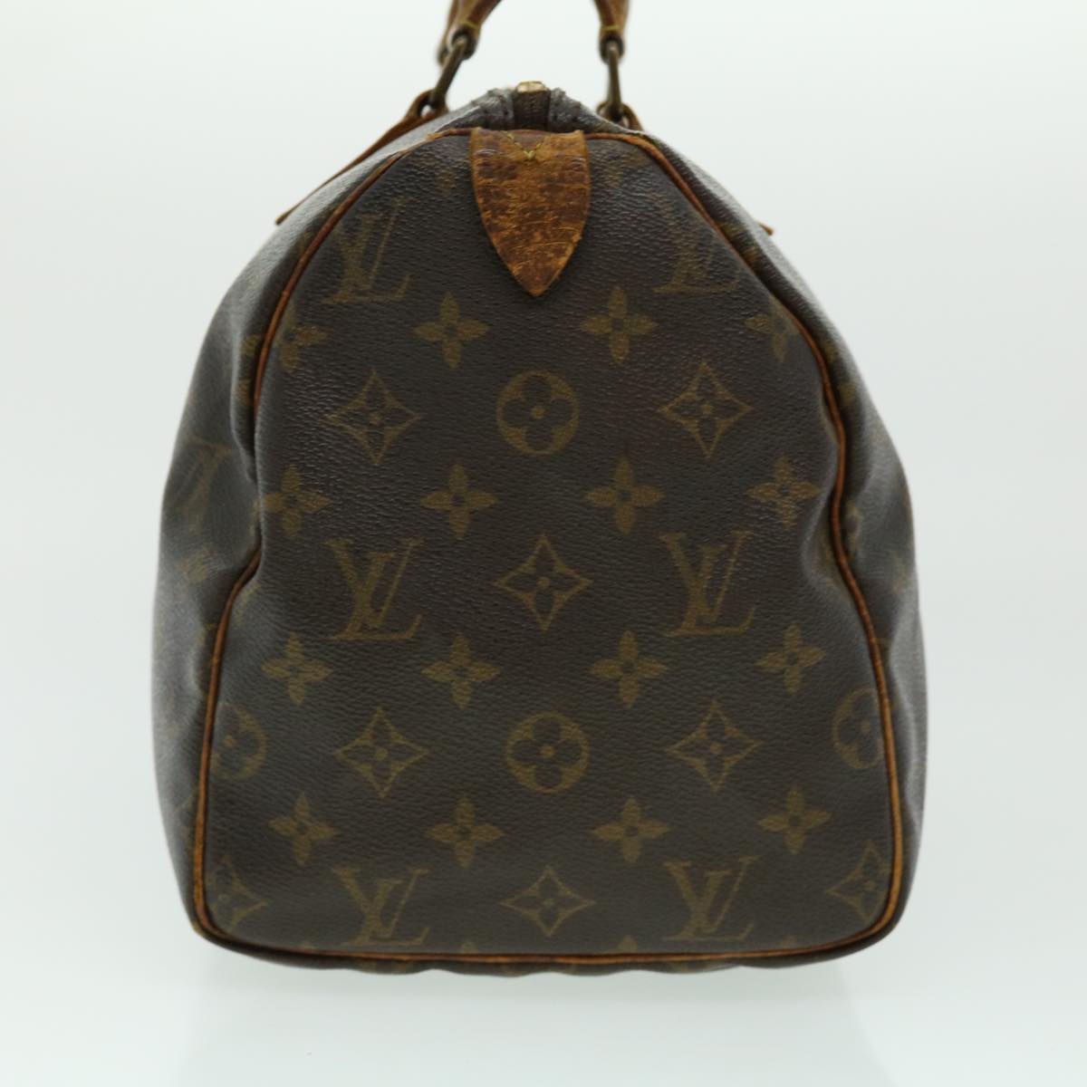 LOUIS VUITTON Monogram Speedy 30 Hand Bag M41526 LV Auth yt878